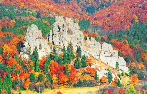 Урицкие скалы. Тустань