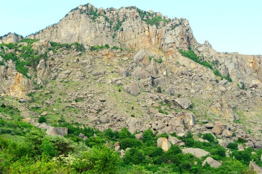 урочище Демерджи, каменные хаосы Демерджи